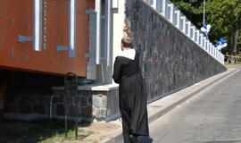 Iškilmingai atidarytas naujasis tiltas per geležinkelį