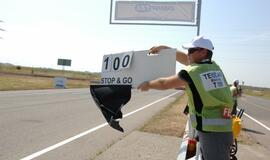 1000 km lenktynės Palangoje, pagrindinės lenktynės, finišas