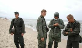 Filmo "Surviving D-Day" filmavimas Klaipėdoje