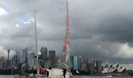 Iš plastikinių butelių pagamintas laivas įveikė Ramųjį vandenyną