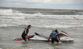 Antrojoje Melnragėje vyko gelbėtojų pratybos
