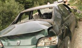 Avarija kelyje Veiviržėnai - Pėžaičiai