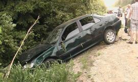 Avarija kelyje Veiviržėnai - Pėžaičiai