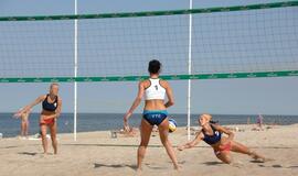 Paplūdimio tinklinio varžybos Melnragėje