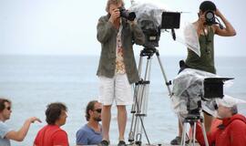 Filmo "Surviving D-Day" filmavimas Klaipėdoje