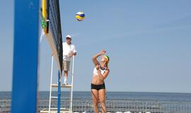 Paplūdimio tinklinio varžybos Melnragėje