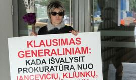 Drąsiaus Kedžio rėmėjų piketas prie Generalinės prokuratūros