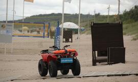 Antrojoje Melnragėje vyko gelbėtojų pratybos