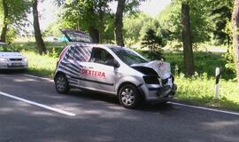 Kelyje Klaipėda-Palanga susidūrė automobiliai