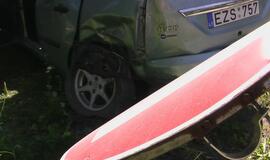 Kelyje Klaipėda-Palanga susidūrė automobiliai