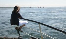 Dalia Grybauskaitė Klaipėdoje dalyvavo iškilmingoje žuvusiųjų jūroje pagerbimo ceremonijoje ir Etnografinėje pajūrio žvejo sodyboje surengtoje šventėje