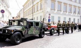 Prezidentas Algirdas Brazauskas išlydimas į Paskutinę kelionę