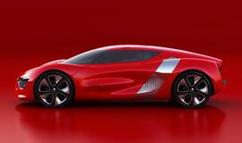 "Renault" pristatys elektra varomą "DeZir" modelį