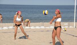 Paplūdimio tinklinio varžybos Melnragėje