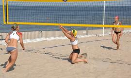 Paplūdimio tinklinio varžybos Melnragėje