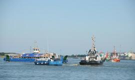 Dalia Grybauskaitė Klaipėdoje dalyvavo iškilmingoje žuvusiųjų jūroje pagerbimo ceremonijoje ir Etnografinėje pajūrio žvejo sodyboje surengtoje šventėje