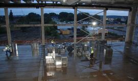 FIBA Europe generalinis sekretorius Naras Zanolinas apžiūrėjo statomą Klaipėdos areną