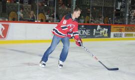 Klaipėdoje vieši ledo ritulininkas Dainius Zubrus