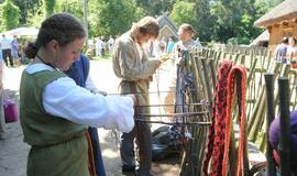 Dalia Grybauskaitė Klaipėdoje dalyvavo iškilmingoje žuvusiųjų jūroje pagerbimo ceremonijoje ir Etnografinėje pajūrio žvejo sodyboje surengtoje šventėje
