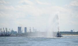 Dalia Grybauskaitė Klaipėdoje dalyvavo iškilmingoje žuvusiųjų jūroje pagerbimo ceremonijoje ir Etnografinėje pajūrio žvejo sodyboje surengtoje šventėje