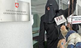 Drąsiaus Kedžio rėmėjų piketas prie Generalinės prokuratūros
