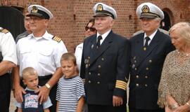 Ketvirtadienį Lietuvos jūrų muziejaus teritorijoje vyko tradicinė Lietuvos jūrininkų pagerbimo ceremonija.