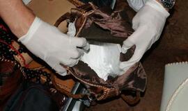 Muitininkai sulaikė kokaino kontrabandą