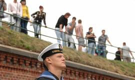 Ketvirtadienį Lietuvos jūrų muziejaus teritorijoje vyko tradicinė Lietuvos jūrininkų pagerbimo ceremonija.