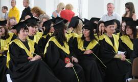 Klaipėdos valstybinės kolegijos absolventams įteikti diplomai