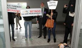 Drąsiaus Kedžio rėmėjų piketas prie Generalinės prokuratūros