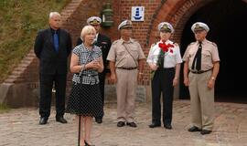 Ketvirtadienį Lietuvos jūrų muziejaus teritorijoje vyko tradicinė Lietuvos jūrininkų pagerbimo ceremonija.