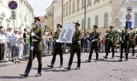 Prezidentas Algirdas Brazauskas išlydimas į Paskutinę kelionę