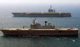 Pietų Korėjos ir JAV karinės pratybos baigėsi be incidentų