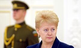 Prezidentė neleidžia vogti