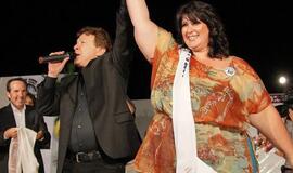 170 kg sverianti italė laimėjo neįprastą grožio konkursą