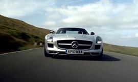 Apie naująjį "Mercedes-Benz SLS AMG" sukurtas "greičiausias 3D filmas pasaulyje"