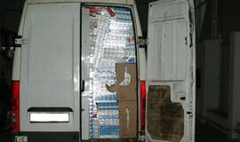 Cigarečių kontrabandos vertė - penktadalis milijono