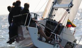 Kuršių marių regata: kapitonai sėdo į vaikų jachtas