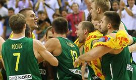 Lietuvos krepšininkai parklupdė Ispanijos komandą