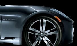 "Fisker" pristato hibridinį "Karma plug-in" automobilį