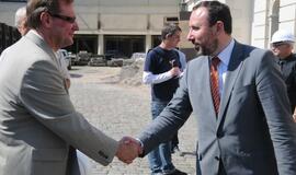 Kultūros ministras apžiūrėjo Dramos teatrą