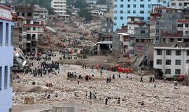 Kinijoje po purvo nuošliaužomis jau žuvo 130 žmonių