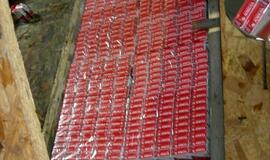 Panemunėje sulaikyta cigarečių kontrabanda