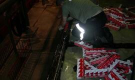 Panemunėje sulaikyta cigarečių kontrabanda