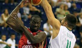 Lietuvos rinktinė įveikė Kanados krepšininkus