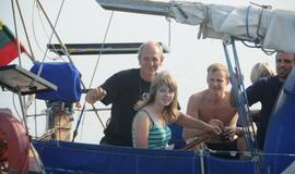 "Ragainė II" grįžo po kelionės aplink pasaulį