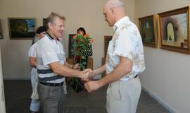 Povilo Dirgėlos darbų paroda "Marginių" salone