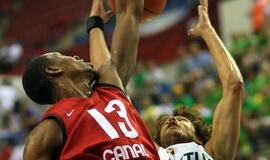 Lietuvos rinktinė įveikė Kanados krepšininkus