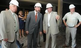 Kultūros ministras apžiūrėjo Dramos teatrą