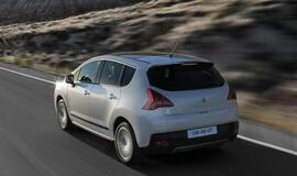 "Peugeot 3008 HYbrid4" - pirmasis pasaulyje dyzelinis "hibridas"